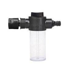 高壓清洗水槍泡沫壺, 連接水槍快速噴泡沫, 泡沫清水輕鬆轉換, 洗車液無須稀釋, 1個