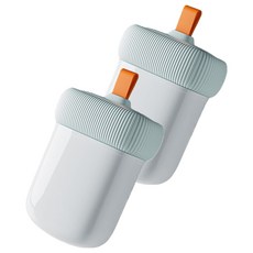 Younco 旅行用肥皂盒托盤, 藍色, 2個