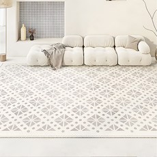 西格傢飾 奶油風法式地毯