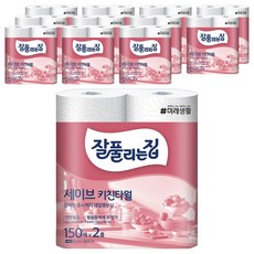 잘풀리는집 세이브 펄프 키친타올, 150매, 24개