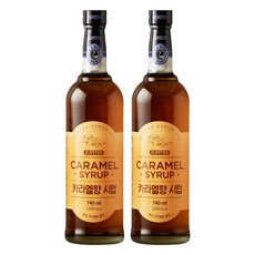 Jupiter 焦糖風味糖漿, 740ml, 2個