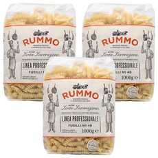 룸모 푸질리 프리미엄 파스타, 1kg, 3개