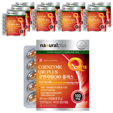 내츄럴플러스 코엔자임Q10 플러스, 60정, 10개