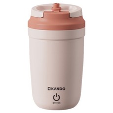 Kando 磁力攪拌杯 KB-350 粉色 350ml, 1個