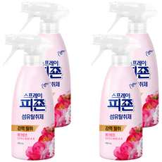 碧珍 噴霧式衣物除臭劑 粉紅玫瑰 原裝, 490ml, 4個