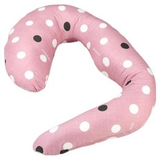 福朵孕婦側睡舒眠枕，孕前孕後一次滿足，布套可拆洗，舒緩腰脊下肢壓力, 莓果點