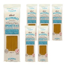룸모 스파게티 글루텐프리 프리미엄 파스타, 400g, 6개