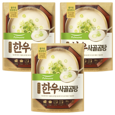 Pulmuone 韓國牛骨 Gomtang 室溫, 3個, 350g