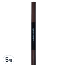 아이돈띵쏘 굿브로우 납작 아이브로우 펜슬 1ml, 5개, 02 에바브라운