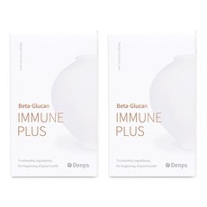 덴프스 베타글루칸 이뮨 플러스 영양제 13.5g, 30정, 2개