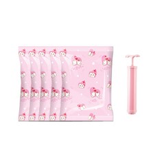 Travel 超大壓縮夾鏈袋+包括壓縮機, 5個, 1件