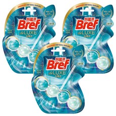 Bref 妙力 Deluxe茉莉花水香水馬桶清潔劑, 50g, 3個