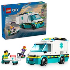 樂高 LEGO 60451 City 緊急救護車 混和顏色 184片積木 城市救援系列, 1盒