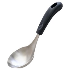르메이드 스텐 304 다용도 서빙 스푼 미니 국자, 블랙, 1개