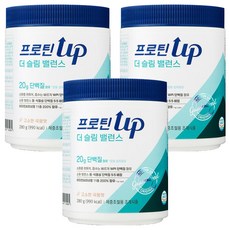 PROTEINUP 纖活蛋白奶昔沖泡粉, 3個, 280g