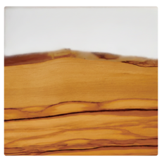 HARIO 好璃奧 橄欖木樹脂拼接杯墊, 原木色, 1盒