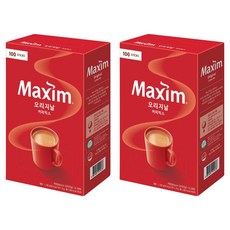 맥심 오리지날 커피믹스, 11.8g, 100개입, 2개