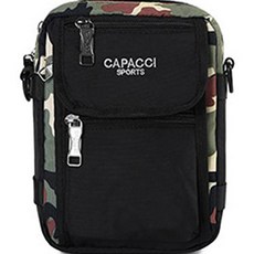 CAPACCI 運動迷你休閒斜背包 K9003, 軍綠色