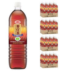 愛之味 麥仔茶 1480ml, 48瓶