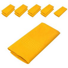 Horeca Barista 亞麻吧台巾, 黃色, 10個