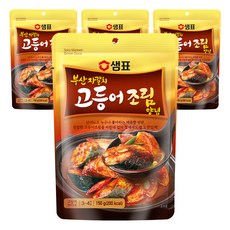 Sempio 膳府 釜山札嘎其辣燉鯖魚調味醬包, 150g, 4包