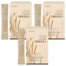천호엔케어 더 비움채움 곡물 발효 효소 30p, 90g, 3개