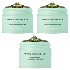 BONABELLA 茶樹潔淨舒緩面膜 100ml, 1罐, 3罐