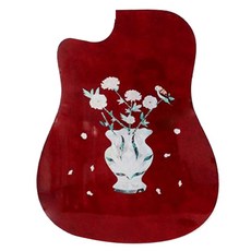 Allode 感性吉他琴身面板貼紙 TYPE 06 花瓶, 1個