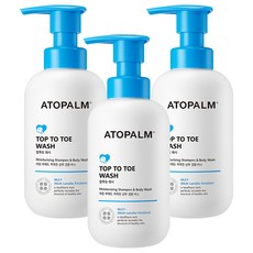 ATOPALM 愛多康 Top To Toe寶寶多合一洗頭沐浴精, 300ml, 3瓶