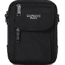 CAPACCI 運動迷你休閒斜揹包 K9003, 黑色