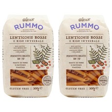RUMMO 路莫 扁豆糙米筆管麵, 300g, 2個