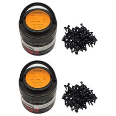 Innotime 彩色自攻螺絲 黑色 4.2 x 16 mm 1310 100入, 2個