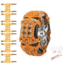 AUTO CREW 聚氨酯鉚釘雪鏈 黃色 AC-W05, 6個