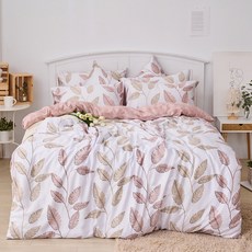 戀家小舖 40支天絲 粉藤呢喃 兩用被套 6x7尺