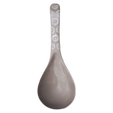 三島菊紋大湯匙 日本製 22 x 2cm, 單品, 菊紋 藕色, 1支