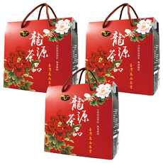龍源茶品 鑫龍源 風味絕佳梨山烏龍茶葉禮盒, 梨山茶 150g + 烏龍茶 50g, 3盒
