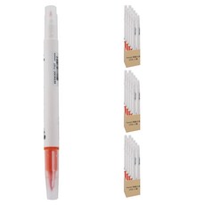 Pentel 飛龍文具 雙頭柔繪筆 SESW30C-T107 橙色 10支, 1色, 3盒