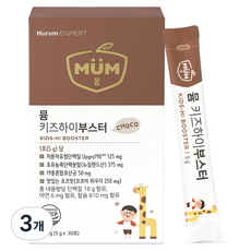 MUM 유아용 하이부스터, 150g, 3개