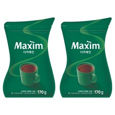맥심 디카페인 원두커피믹스, 170g, 1개입, 2개