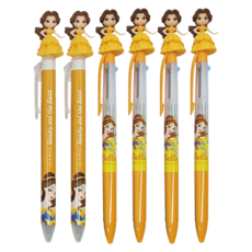 迪士尼公主貝兒原子筆套組 B 0.5mm, 混合顏色, 2套