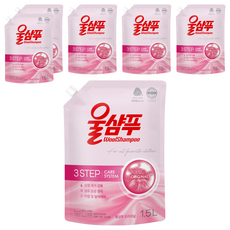 Wool Shampoo 吾香服 經典補充包, 6個, 1.5L