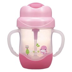 KU.KU Duckbill 酷咕鴨 神奇喝水杯, 粉色, 1個, 200ml