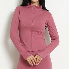 리나라인 여성용 요가 핑거홀 크롭 커버업 자켓