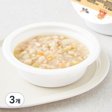 짱죽 12개월부터 이유식 반찬 참치버섯볶음, 100g, 3개, 혼합맛(참치/버섯)