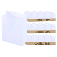 迷你紙袋, 白色, 300個