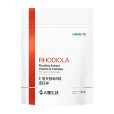大醫生技 紅景天酵母B群 含紅景天萃取物 維生素B群, 30顆, 1包