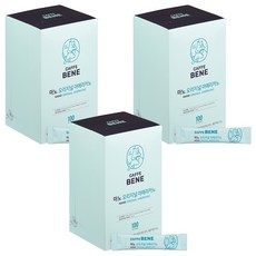 CAFFE BENE 咖啡伴 MANO即溶招牌美式咖啡粉隨身包, 1g, 100條, 3盒