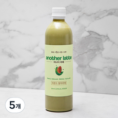 어나더 라떼 아몬드 말차라떼, 500ml, 5개