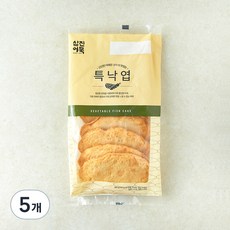 삼진어묵 특낙엽어묵, 280g, 5개