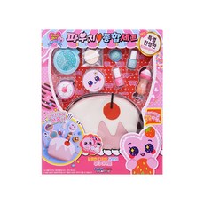 糖果女孩兒童化妝袋綜合套組, 7款化妝品, 1組